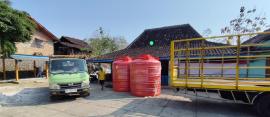 Pembangunan Penampungan Air Bersih di Pudak Terus Berjalan, Pondasi Hampir Rampung
